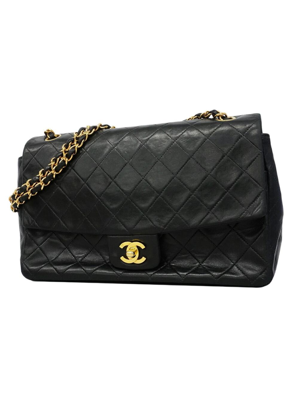 Chanel Vintage Cc Chain Flap Bag #287641C37B